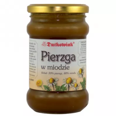 Dutkowiak Pierzga w miodzie 400 g
