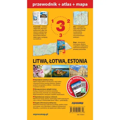 Litwa �otwa Estonia Zestaw Przewodnikowy 3w1 2026