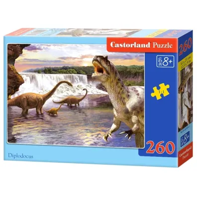 Puzzle 260 el. Diplodocus Castorland
