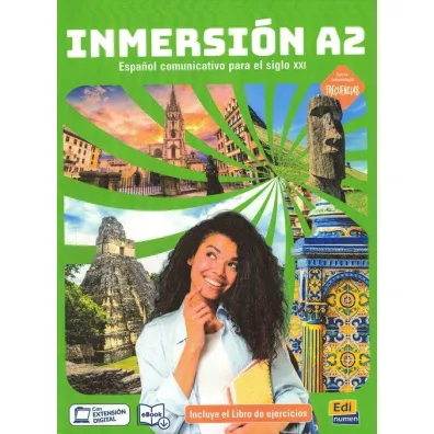 Inmersion A2 Podrcznik z wiczeniami do hiszpaskiego - Esteban Bayn, Marina Garcia, Carmen Cabeza, David Isa y Carlos Oliva
