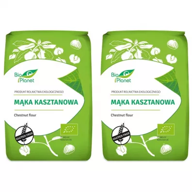 Bio Planet Mka kasztanowa bezglutenowa Zestaw 1.4 kg Bio