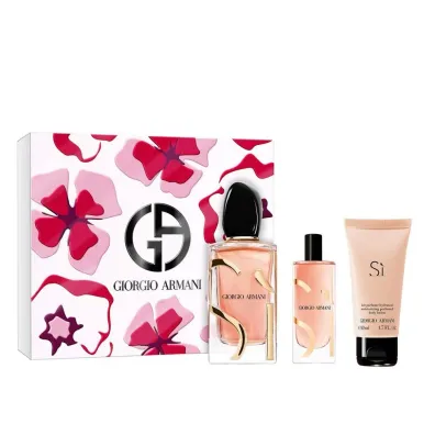 Giorgio Armani Si Intense Woda perfumowana + Balsam do cia�a + Woda perfumowana 100 ml