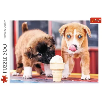 Puzzle 500 el. Pora na lody Trefl