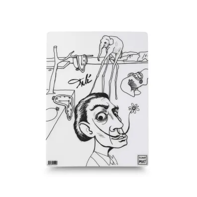 Funny Mat Transparent - Dali. Mata do kolorowania wielokrotnego u�ytku Strigo