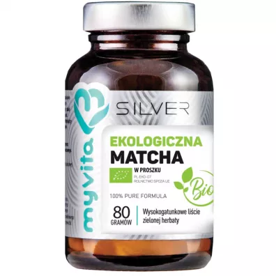 MyVita Silver Ekologiczna Matcha Proszek 80 g Bio