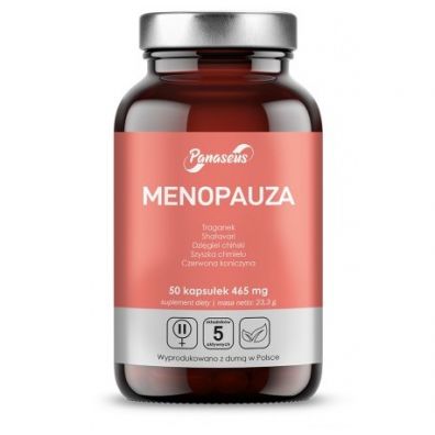 Panaseus Menopauza - suplement diety 50 kaps.