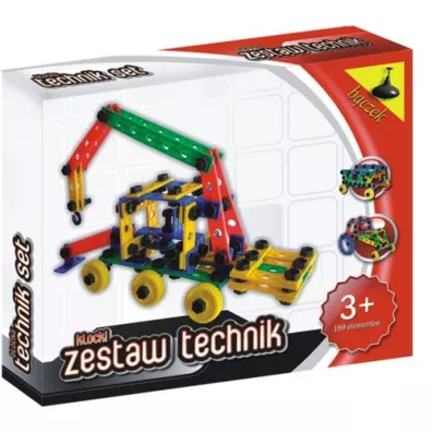 Klocki 183 el. Zestaw technik