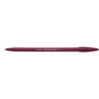 Cienkopis Plus Pen 30000 czerwony ciemny