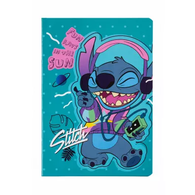 CoolPack Zeszyt A5 32k w kratk� Disney Blue Stitch wz�r 4