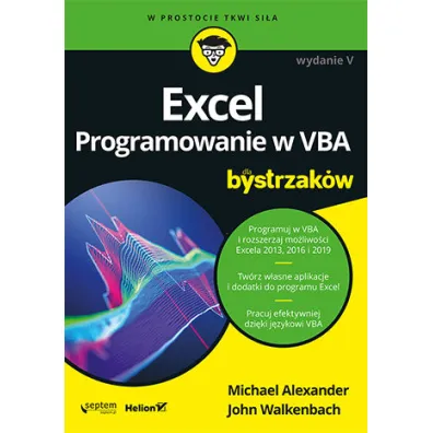 Excel. Programowanie w VBA dla bystrzak�w - Alexander Michael, John Walkenbach