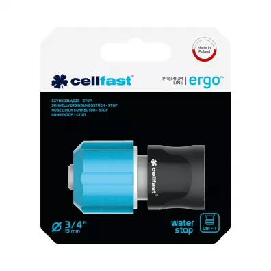 Cellfast Szybkozcze - stop Ergo 3/4"