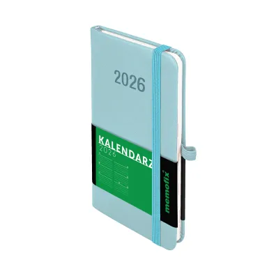 Kalendarz 2026 Memofix A6 TDW b��kitny Antra