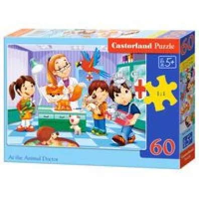 Puzzle 60 el. U weterynarza Castorland