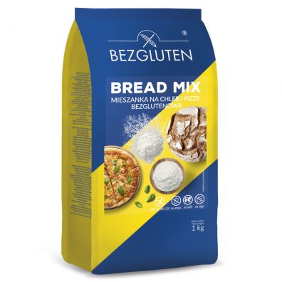 Bezgluten Mieszanka na chleb i pizz Bread Mix 1 kg