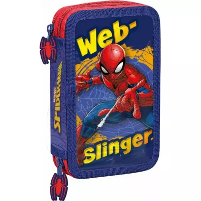 Pirnik dwukomorowy z wyposaeniem Spiderman SP50054 Kids Euroswan