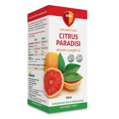 Virde Citrus Paradisi ekstrakt z grejpfruta - suplement diety 50 ml