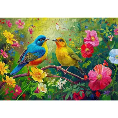 Puzzle 1000 Ptasia randka Enjoy