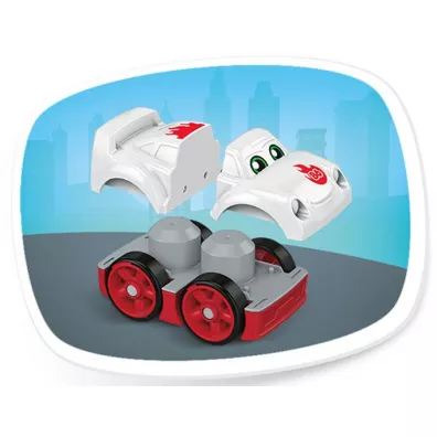 Mega bloks. Ciarwka buduj i cigaj si Mattel