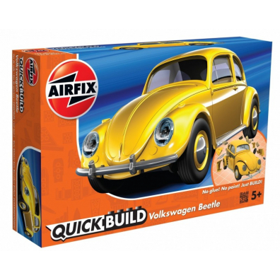 Model plastikowy QUICKBUILD VW Beetle Yellow Airfix