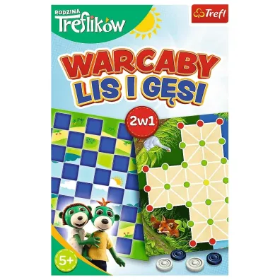 Gra 2w1. Warcaby, Lis i G�si