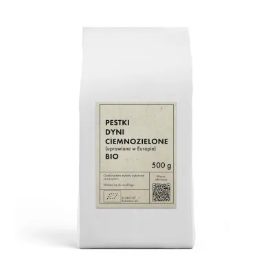 The Planet Pestki dyni ciemnozielone (uprawiane w europie) 500 g Bio