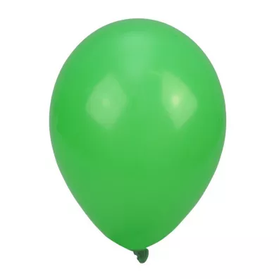 Balony pastelowe jednokolorowe zielone 24cm