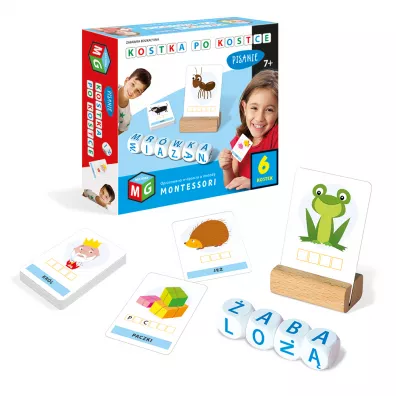 Kostka po kostce. Pisanie 6 kostek Multigra
