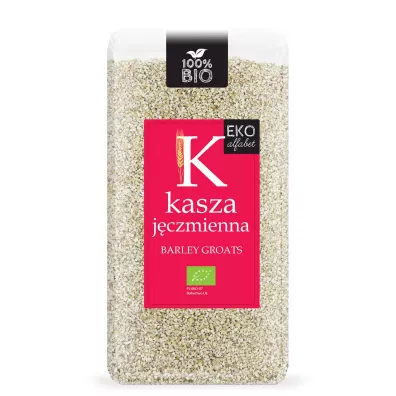 Eko Alfabet Kasza j�czmienna 500 g Bio