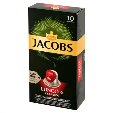 Jacobs Kawa kapsuki Lungo Classico 10 x 5,2 g