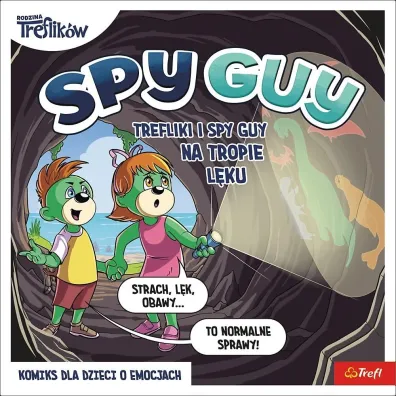 Komiks Spy Guy Trefliki i Spy Guy na tropie l�ku