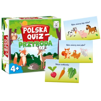 Polska Quiz. Przyroda 4+ Kangur