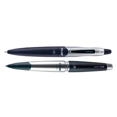 Milan D�ugopis + o��wek mechaniczny Capsule Silver