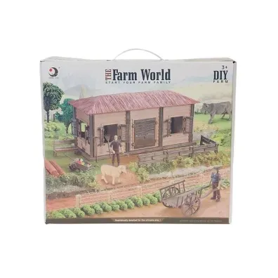 Farma z figurkami zwierz�t