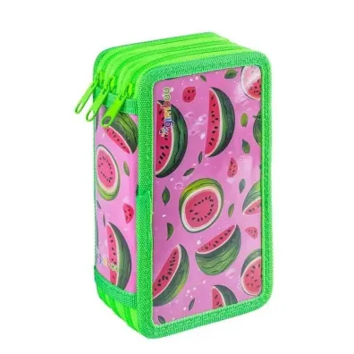Gimboo Pi�rnik z wyposa� 3-komorowy Watermelon zielony