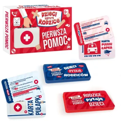Gra Dzieci kontra Rodzice Pierwsza Pomoc Kangur