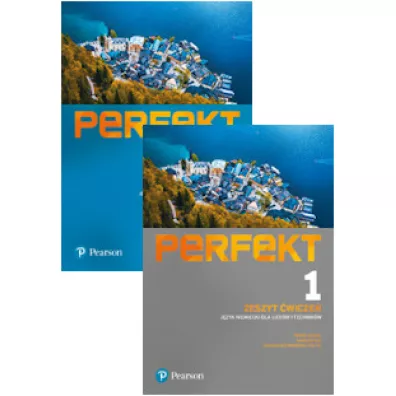 Pakiet Perfekt 1. Podr�cznik i Zeszyt �wicze� z kodami do wersji interaktywnych. J�zyk niemiecki dla lice�w i technik�w