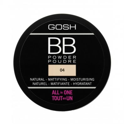 Gosh BB Powder All In One prasowany puder do twarzy 04 Beige 6.5 g