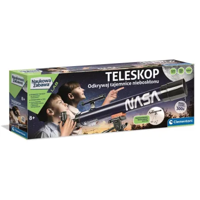 Naukowa zabawa - Teleskop NASA Clementoni