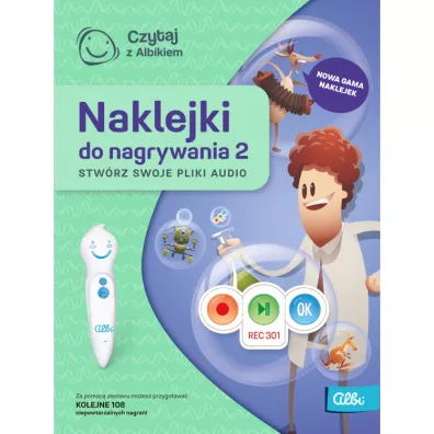 Czytaj z Albikiem. Naklejki do nagrywania d�wi�k�w 2