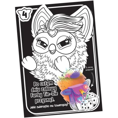 Zagadki Furby'ego. Furby. Zdrapuj, koloruj, naklejaj
