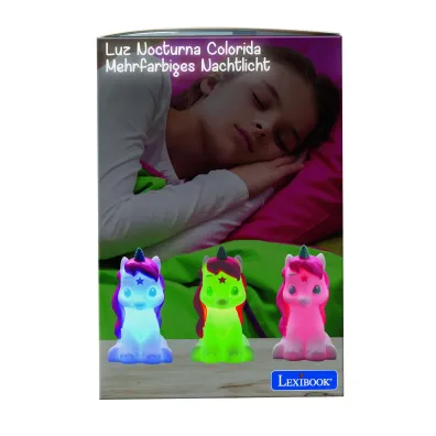 Lampka nocna 3D Jednoro�ec Lexibook NLJ01UNI