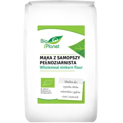 Bio Planet M�ka z samopszy pe�noziarnista 1 kg Bio