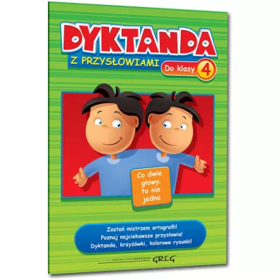 Dyktanda z przysowiami do klasy 4