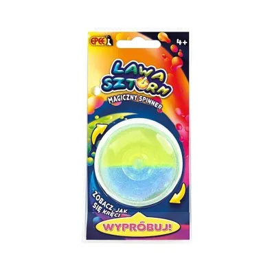 Lawa sztorm. Magiczny spinner ��to-niebieski Epee