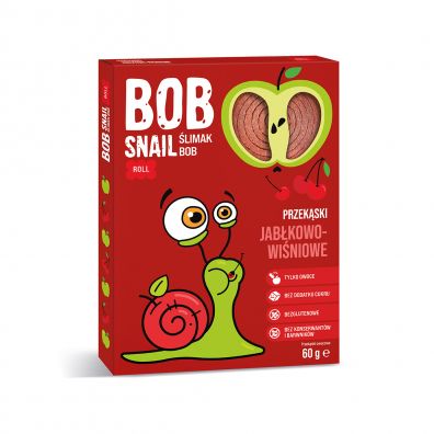 Bob Snail Przekąska jabłkowo-wiśniowa 60 g