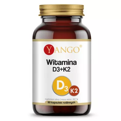 Yango D3 + K2 suplement diety 90 kaps.