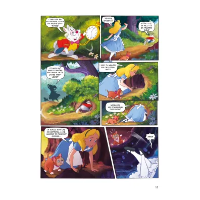 Alicja w Krainie Czar�w. Klasyczne ba�nie Disneya w komiksie