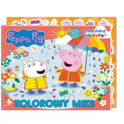 Peppa Pig. Zabawa w kolory cz�� 4. Kolorowy Miks