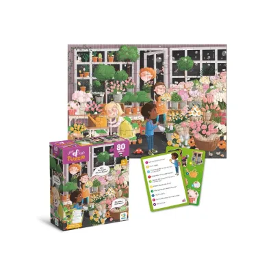 Puzzle 80 el. Look&Find Kwitn�ca wiosna Dodo