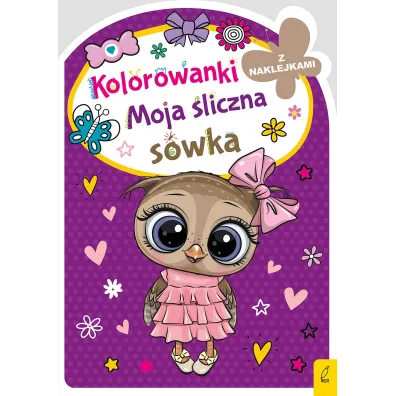 Kolorowanka z wykrojnikiem. Moja �liczna s�wka